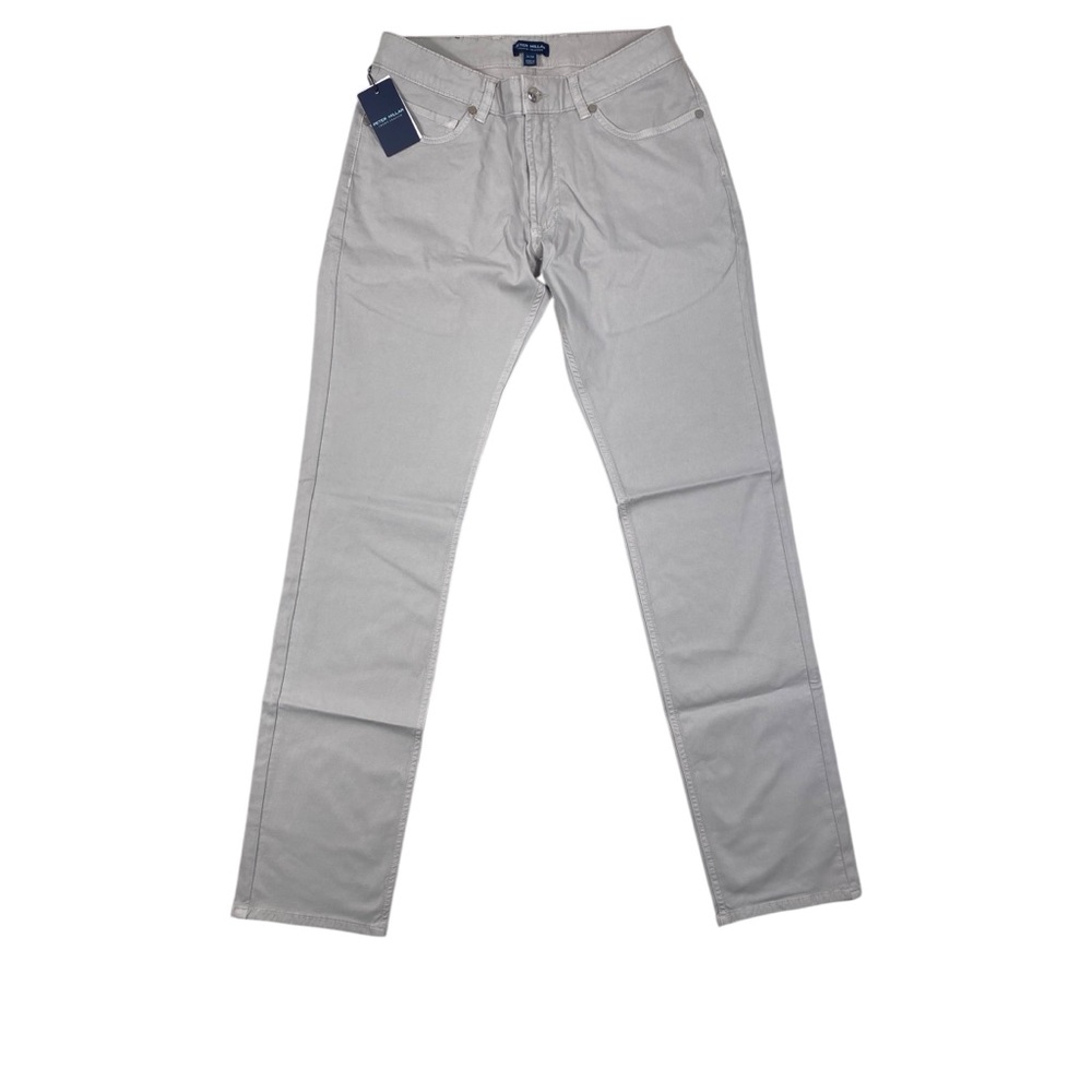 Peter Millar Wayfare Five Pocket Pant NWT Men’s 31x34 Platinum ME0XB60FB